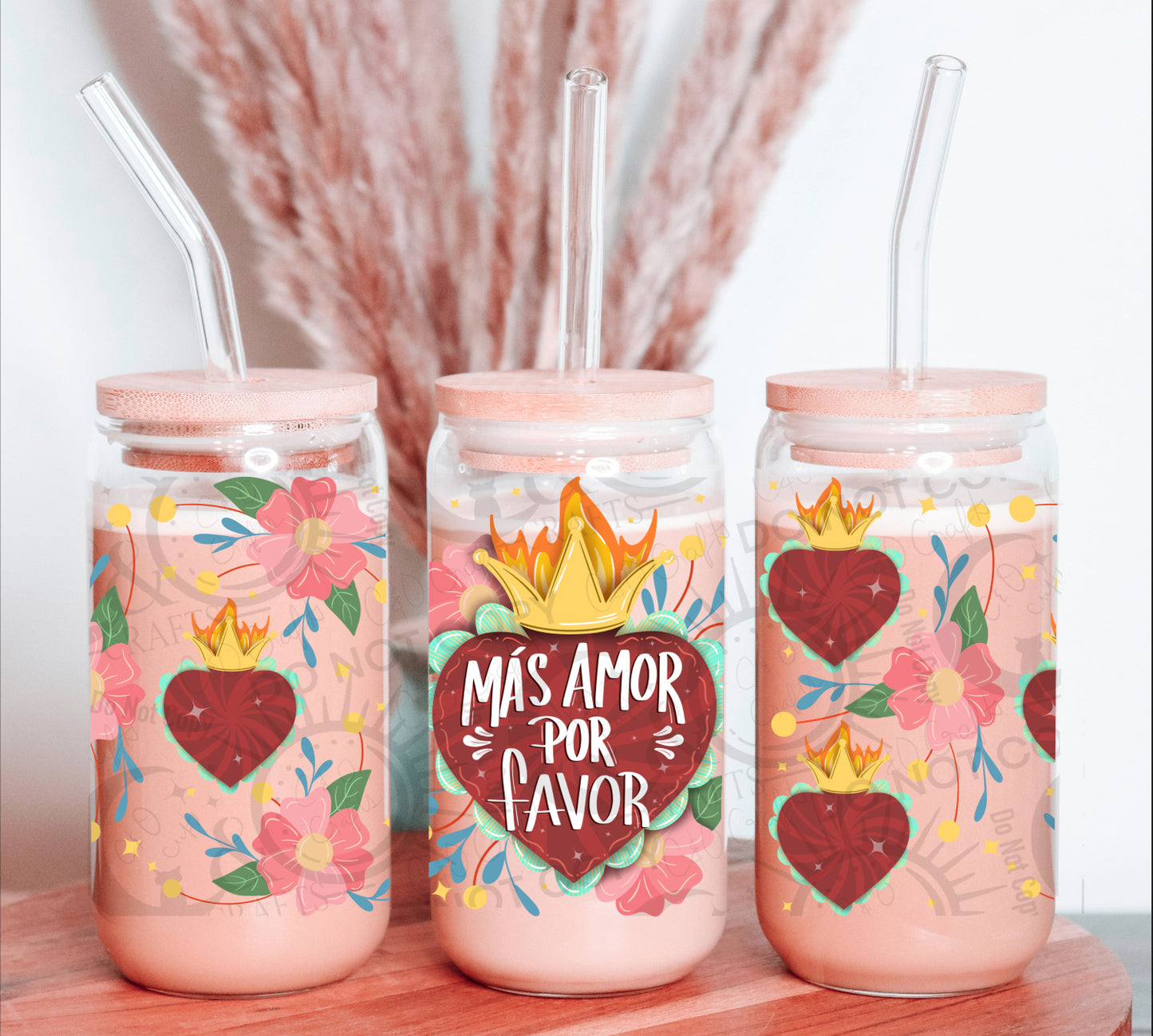 Más Amor 16oz PNG