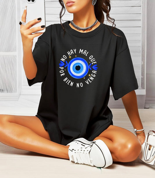 No Hay Mal Ojo PNGs (black/white)