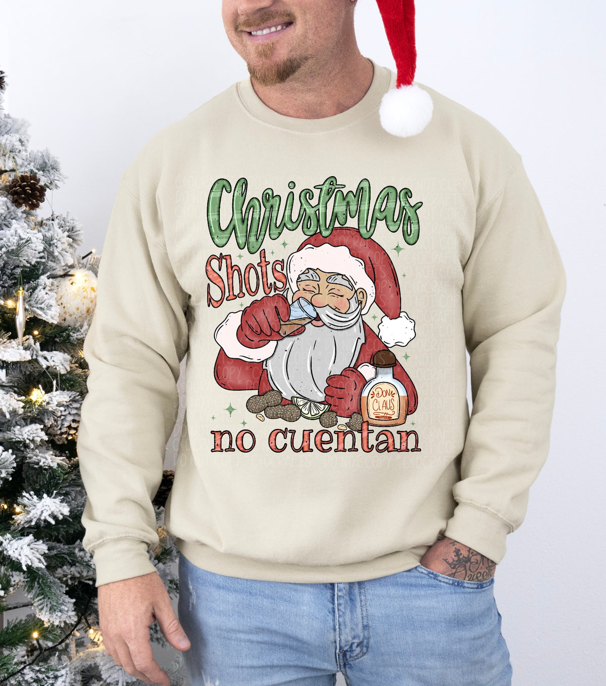 Christmas Shots No Cuentan PNG