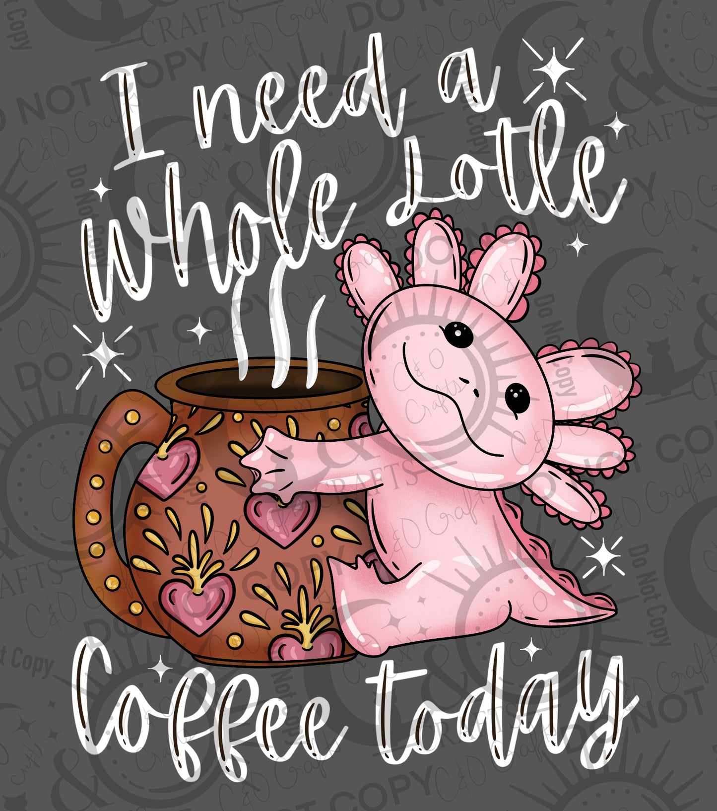 A Lotle Coffee PNGs (black/white)