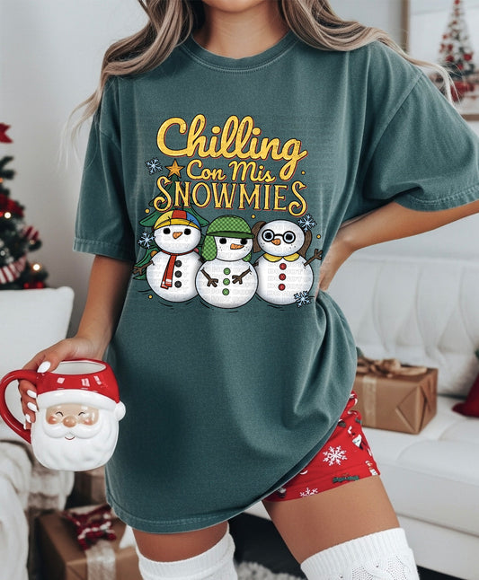 Snowmies Yellow Letter PNG