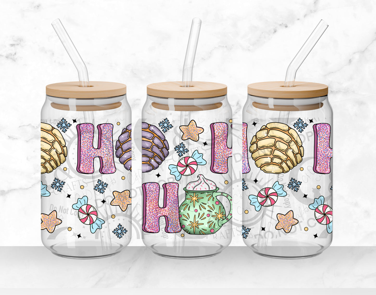 Ho Ho Ho 16oz PNG