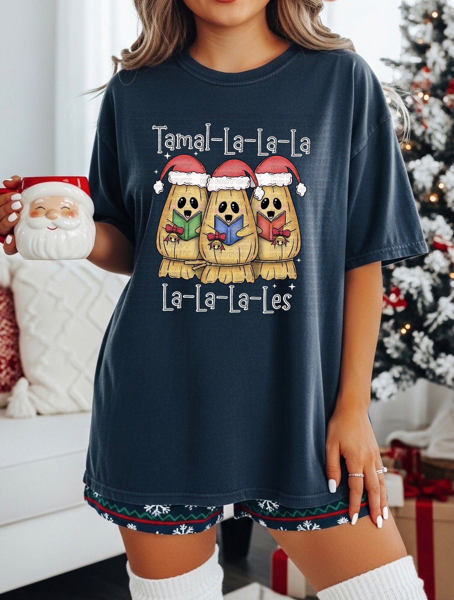 Villancico Tamales Inverted PNG