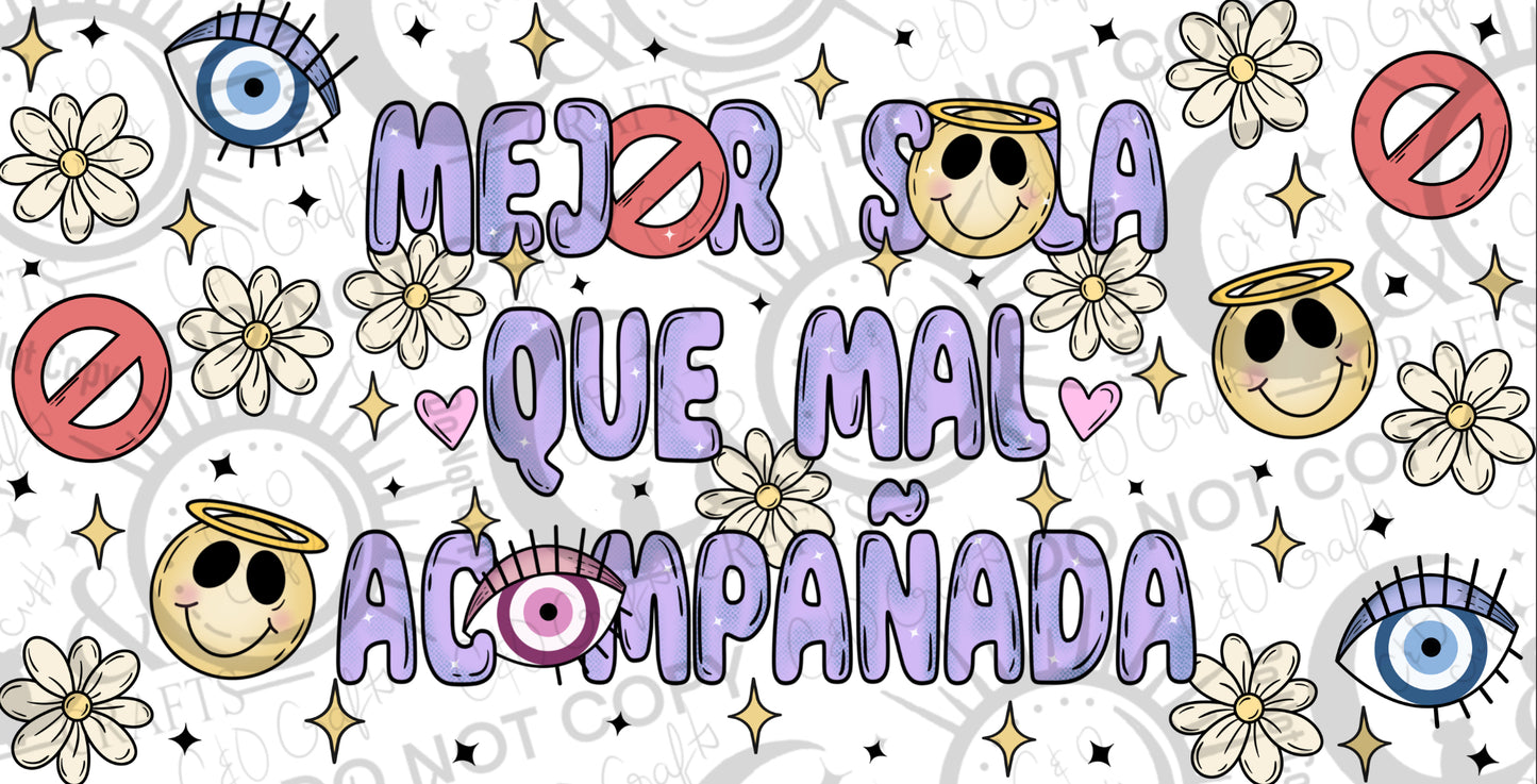 Mejor Sola 16oz PNG