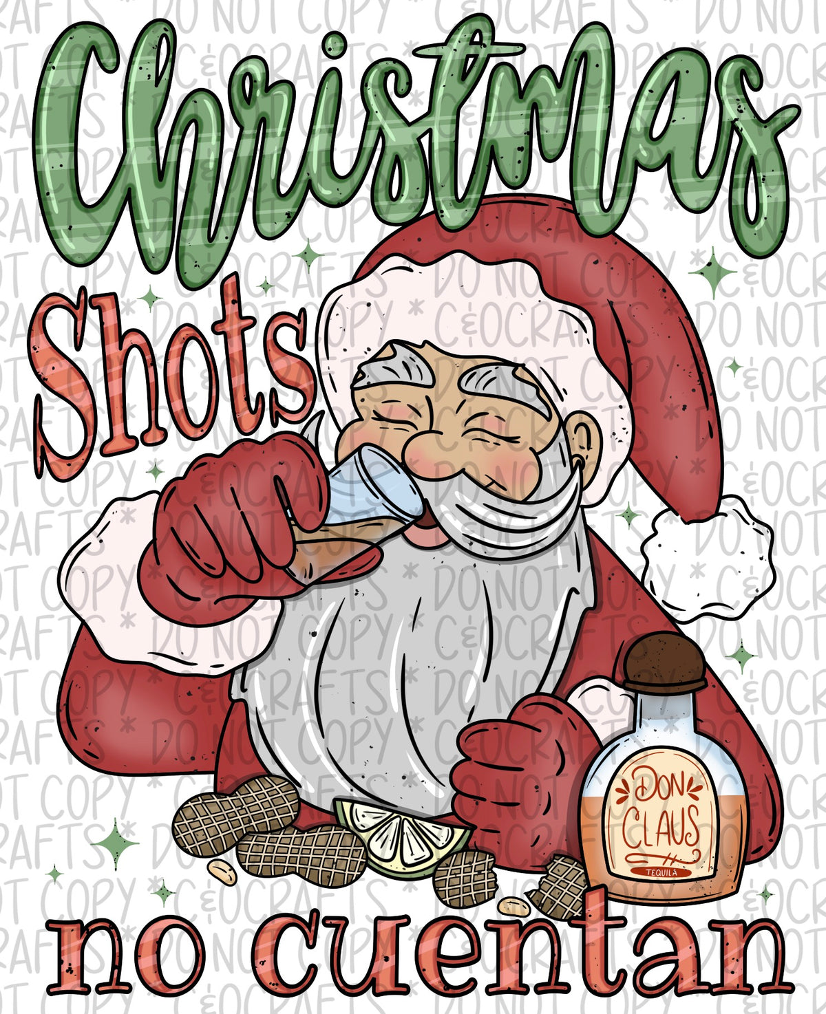 Christmas Shots No Cuentan PNG