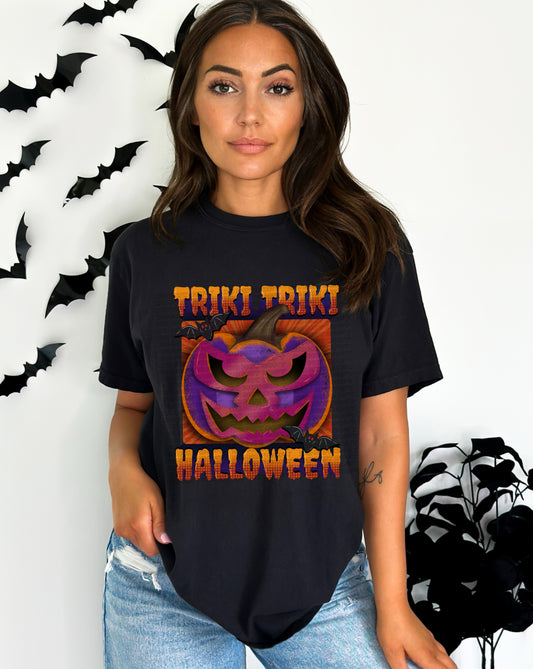 Luchadora Jack-o’-lantern PNG