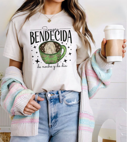 Bendecida Virgencita PNGs (black/white)