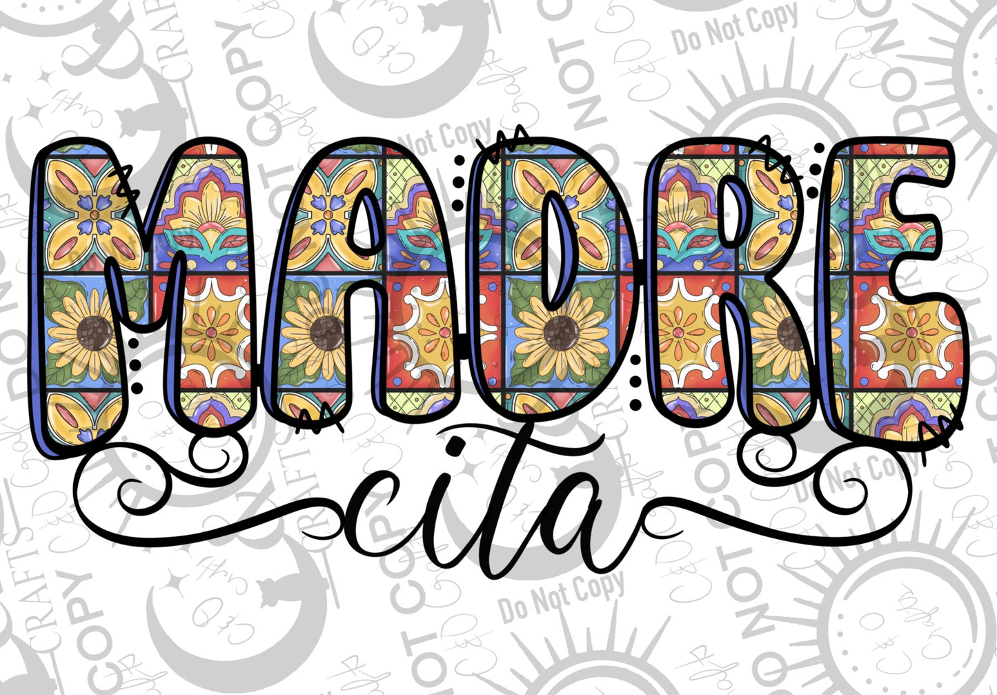 Madrecita PNGs (black/red)