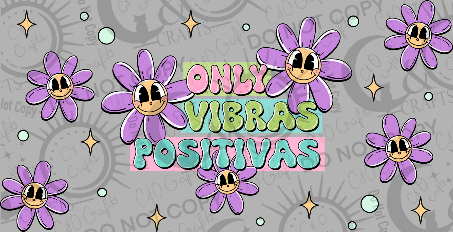 Vibras Positivas 16oz PNG