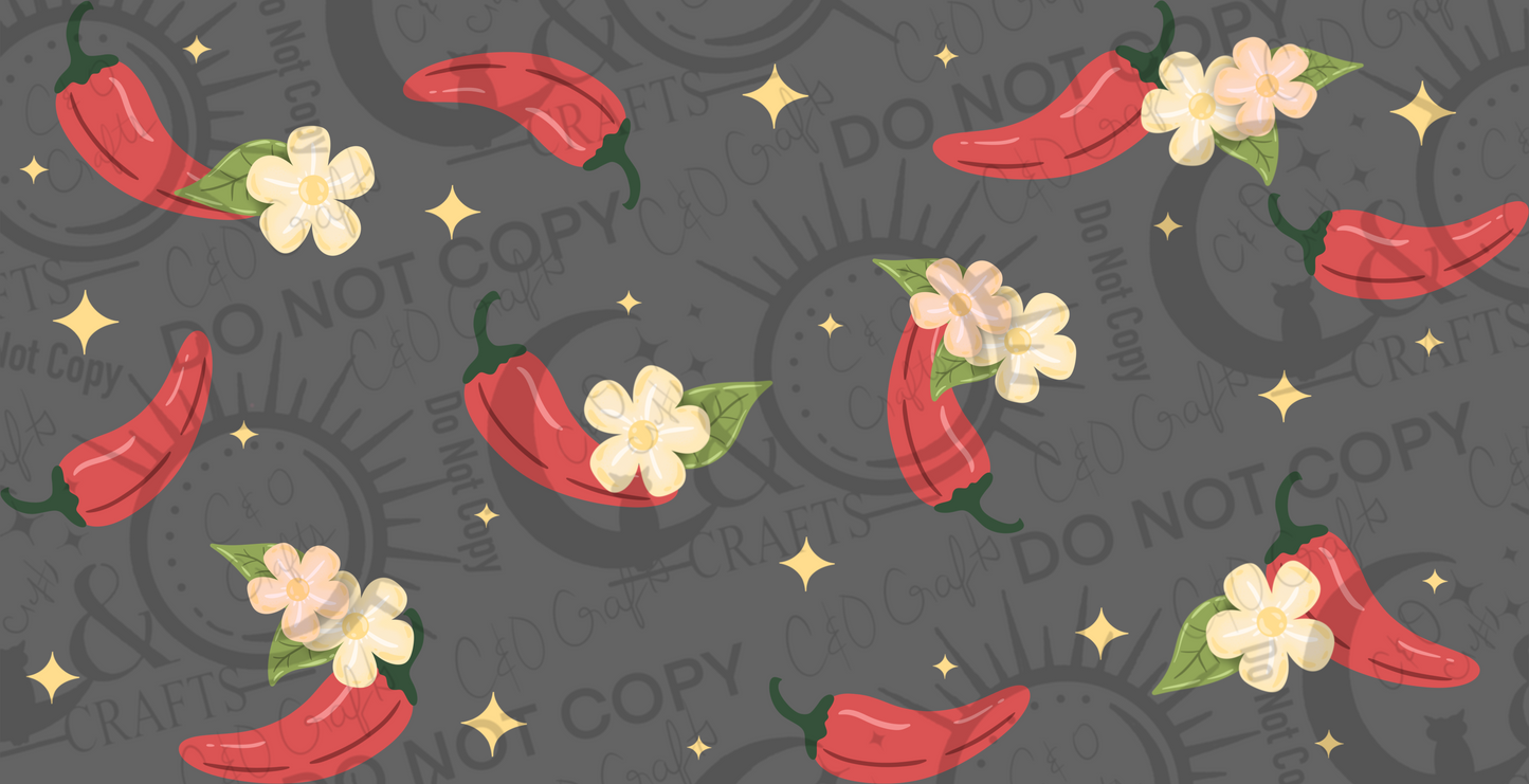 Chile peppers 16oz PNG