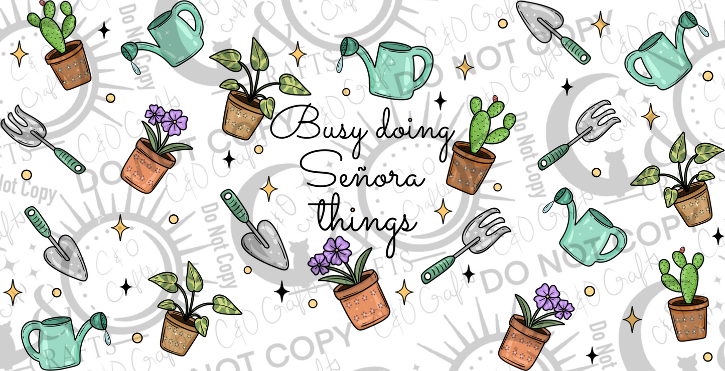 Busy Señora 16oz PNG