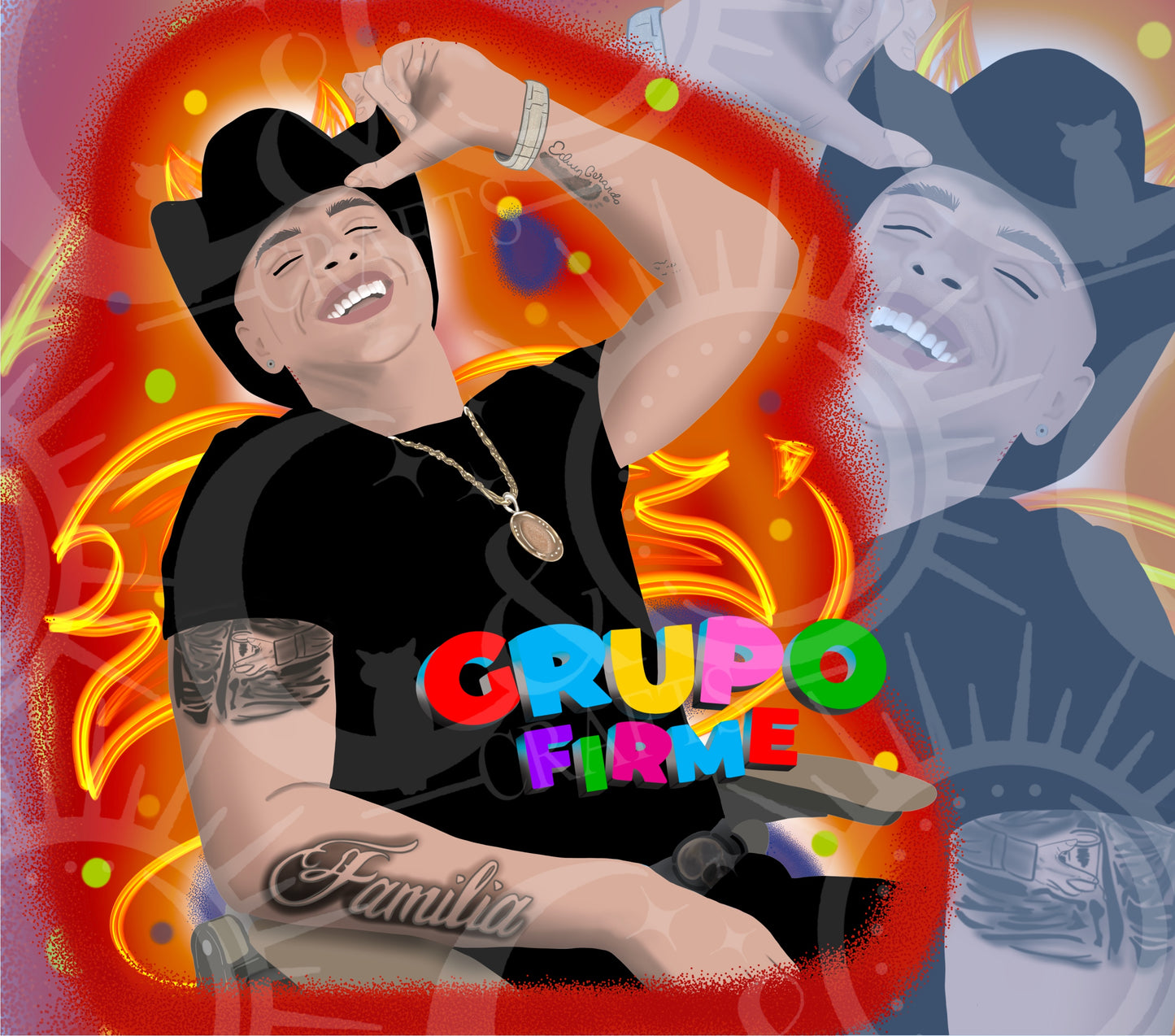Grupo Firme Tumbler-Eduin Caz