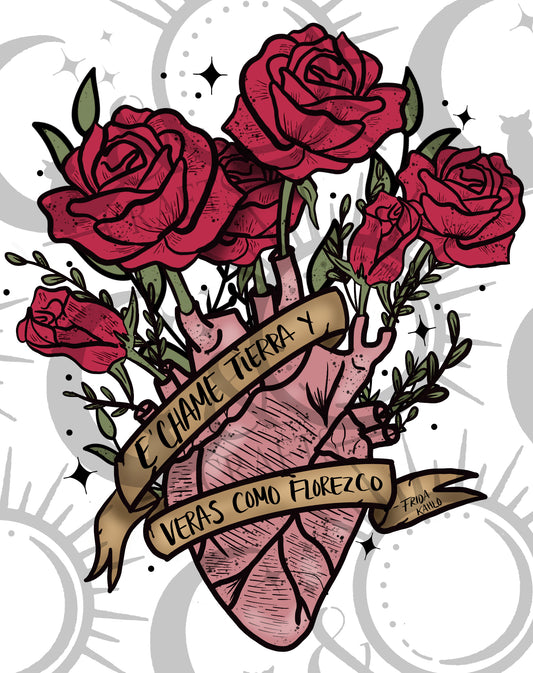 Corazón Florecido